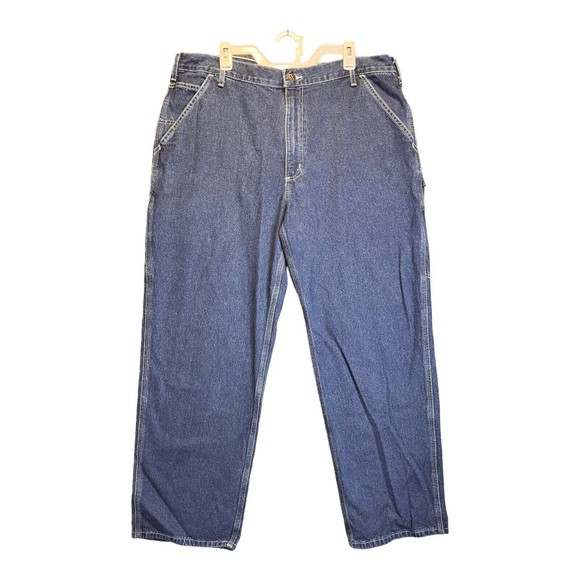 Carhartt Other - Men's CARHARTT B13 DST 40 X 32 Dungaree Denim Blue Jeans Carpenter Loose Fit